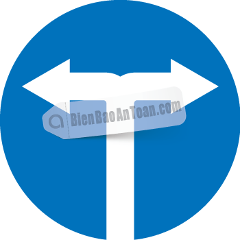 Các xe chỉ được rẻ trái và rẻ phải