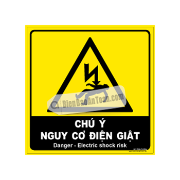 Chú ý - Nguy cơ điện giật