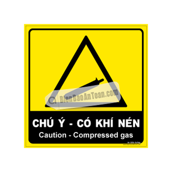 Chú ý - Có khí nén