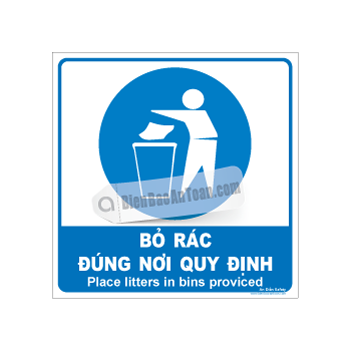 Bỏ rác đúng nơi quy định