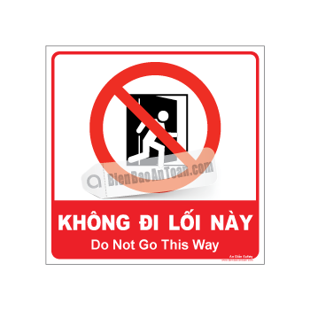 Không đi lối này