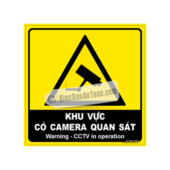 Khu vực có camera quan sát 