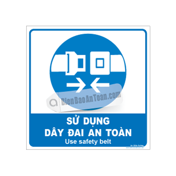 Sử dụng dây đai an toàn