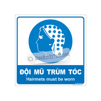 Đội mũ trùm tóc
