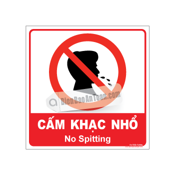 Cấm khạc nhổ