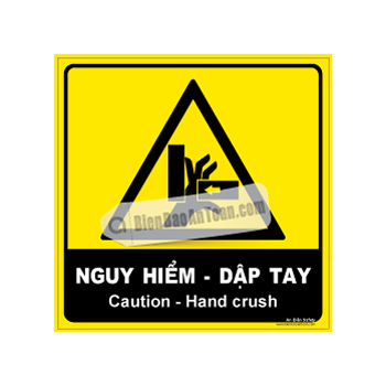 Nguy hiểm - Dập tay