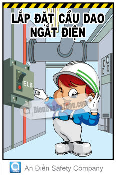 Lắp đặt cầu dao lắp điện