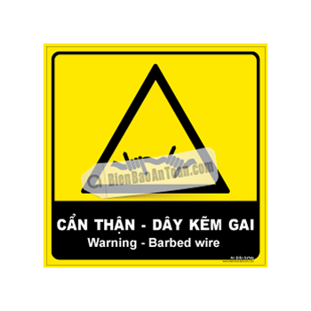 Cẩn thận - Dây kẽm gai