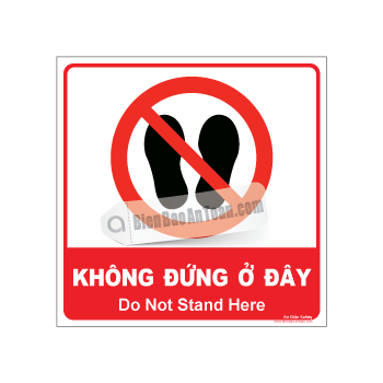 Không đứng ở đây