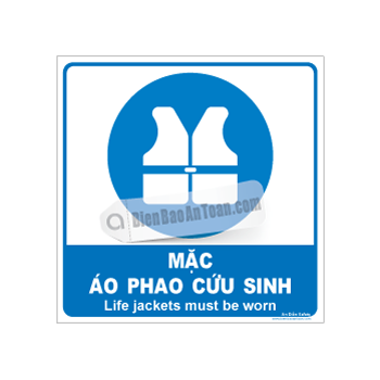 Mặc áo phao cứu sinh