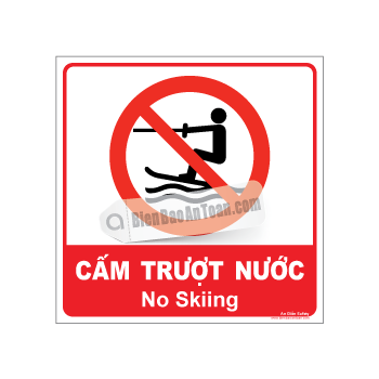Cấm trượt nước