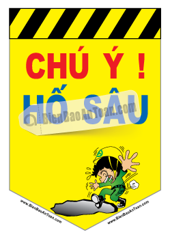 Chú ý hố sâu