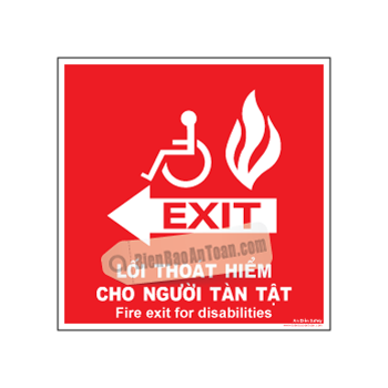 Lối thoát hiểm cho người tàn tật