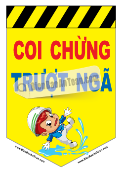 Coi chừng trượt ngã