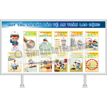 Quy tắc cơ bản bảo vệ an toàn lao động