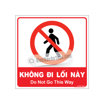 Không đi lối này