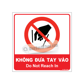 Không đưa tay vào