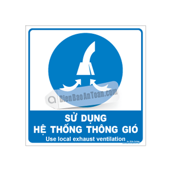 Sử dụng hệ thống thông gió
