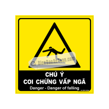 Chú ý - Coi chừng vấp ngã