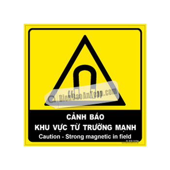 Cảnh báo - Khu vực từ trường mạnh