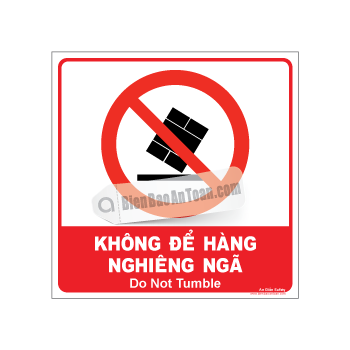 Không để hàng nghiêng ngã