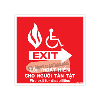Lối thoát hiểm cho người tàn tật