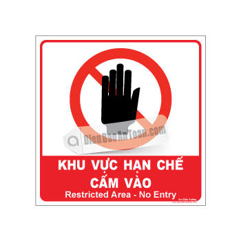 Khu vực hạn chế - Cấm vào