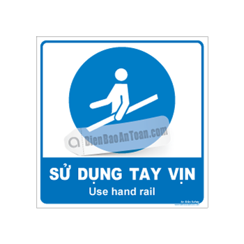 Sử dụng tay vịn