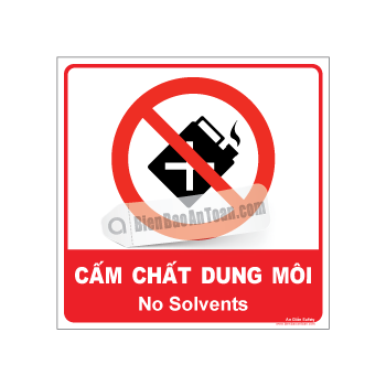 Cấm chất dung môi