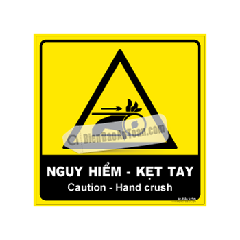 Nguy hiểm - Kẹt tay
