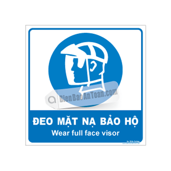 Đeo mặt nạ bảo hộ