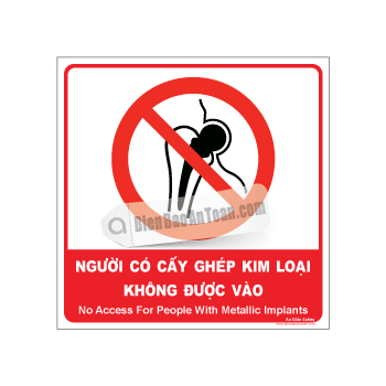 Người có cấy ghép kim loại không được vào
